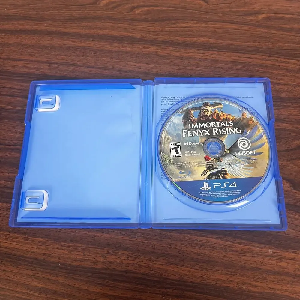 PlayStation PS4 Immortals Fenyx Rising PlayStation 4 Case And‎ Disc Video Game